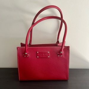 Kate Spade red satchel